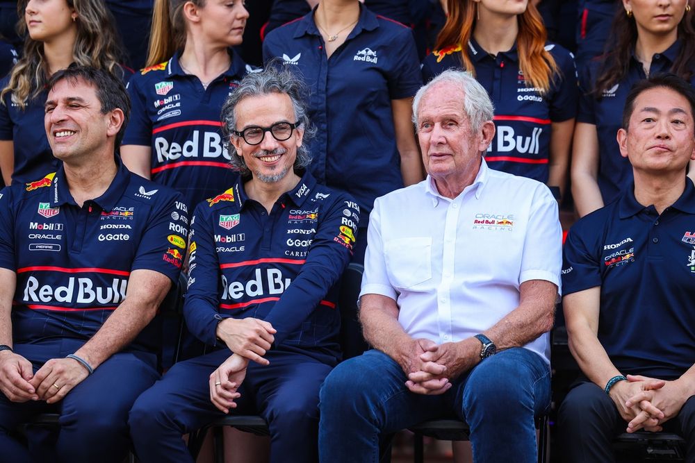 Helmut Marko, Red Bull Racing, Laurent Mekies, director del equipo Red Bull Racing