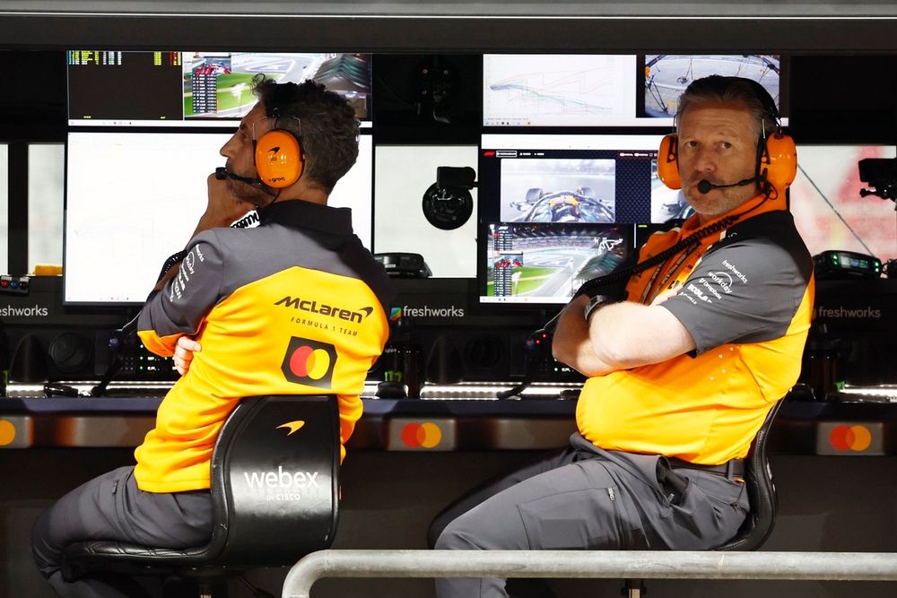 Andrea Stella, McLaren, Zak Brown, McLaren