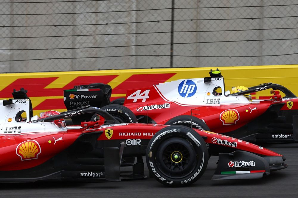 Charles Leclerc, Ferrari, Lewis Hamilton, Ferrari