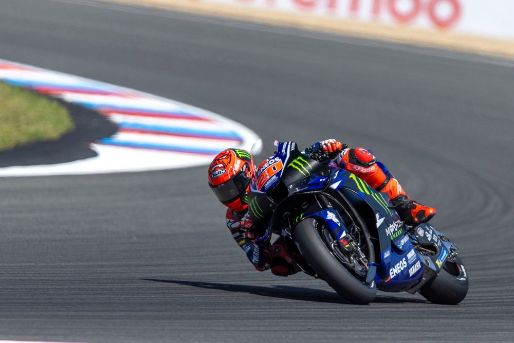 Fabio Quartararo a vécu un sprint difficile au GP de République tchèque.