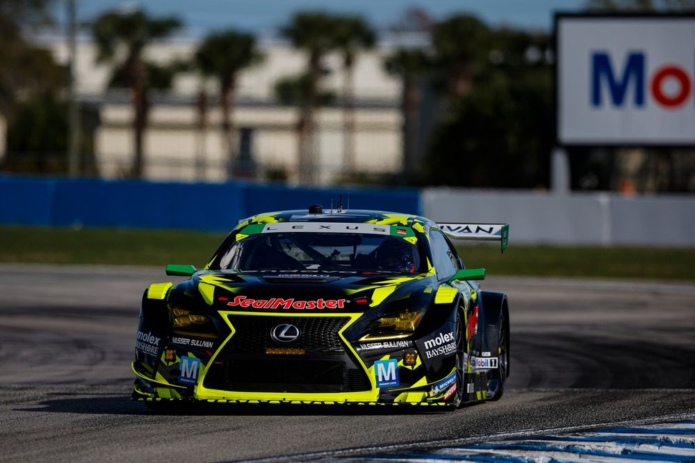 #12 Vasser Sullivan Racing Lexus RC F GT3: Aaron Telitz, Benjamin Pedersen, Frankie Montecalvo