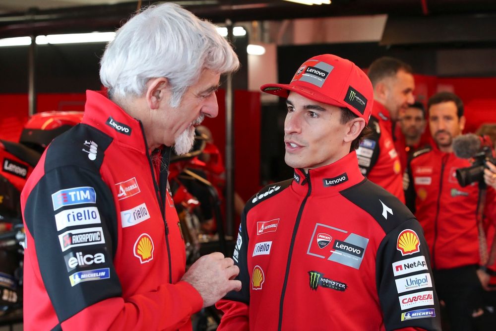Para Gigi Dall'Igna retener a Marc Márquez es la máxima prioridad