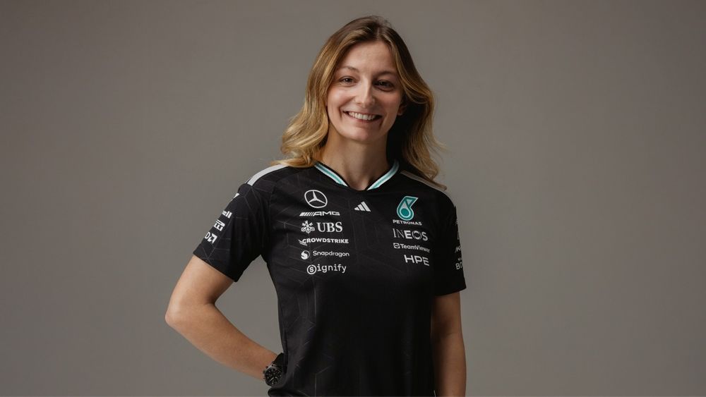 Doriane Pin a intégré l'académie Mercedes en 2024, à l'issue de sa première saison LMP2 en WEC en 2023.