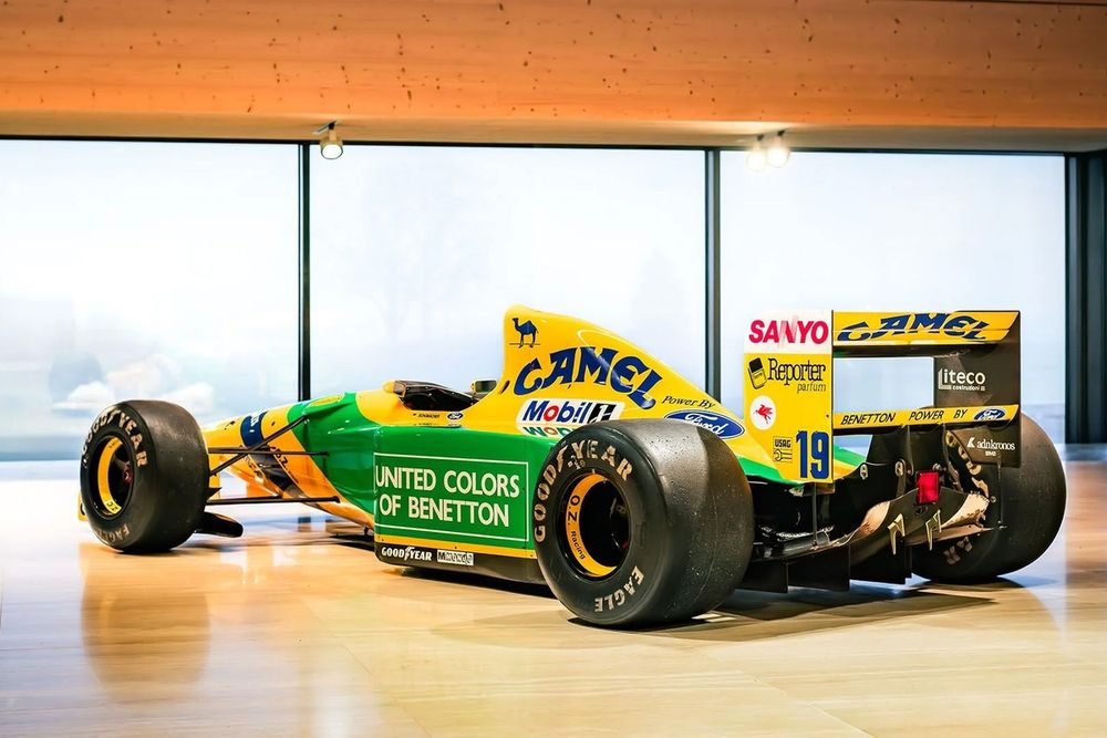 1992 Benetton B192 of Michael Schumacher