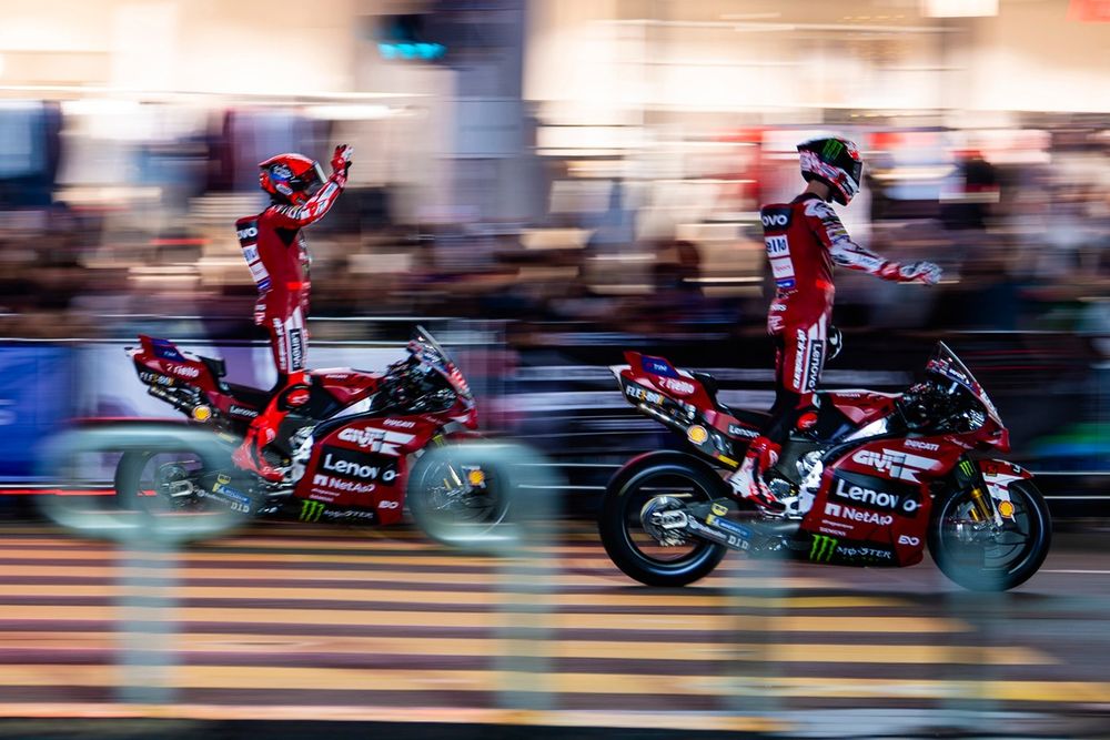 Francesco Bagnaia, Ducati Team, Marc Marquez, Ducati Team