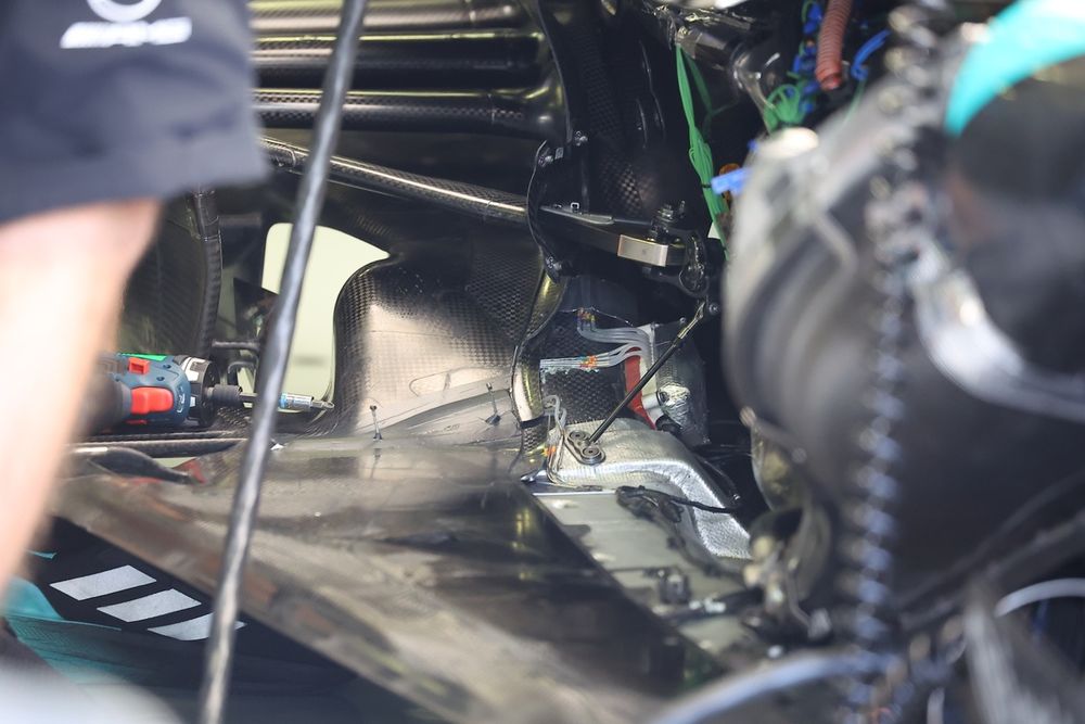 Mercedes W17, dettaglio tecnico