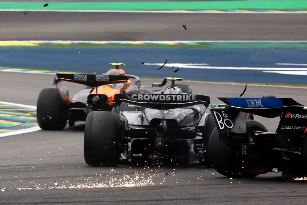 Заслужил ли Пиастри штраф за столкновение на Гран-при Бразилии? Наши авторы говорят свое слово