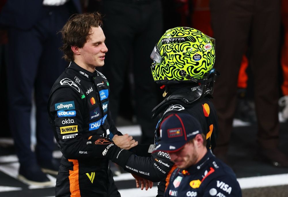 Lando Norris, McLaren, Oscar Piastri, McLaren