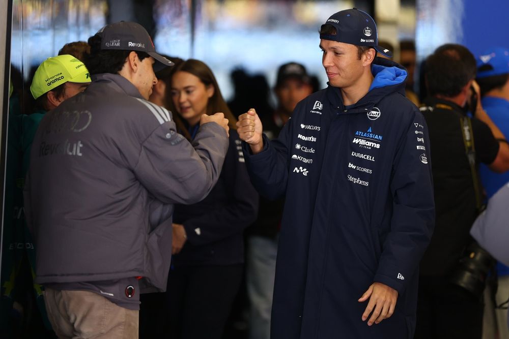 Alexander Albon, Williams, Gabriel Bortoleto, Audi F1 Team