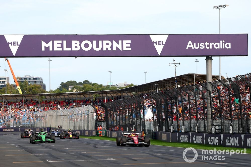 Parrilla de salida del GP de Australia de F1 2025: filas y posiciones