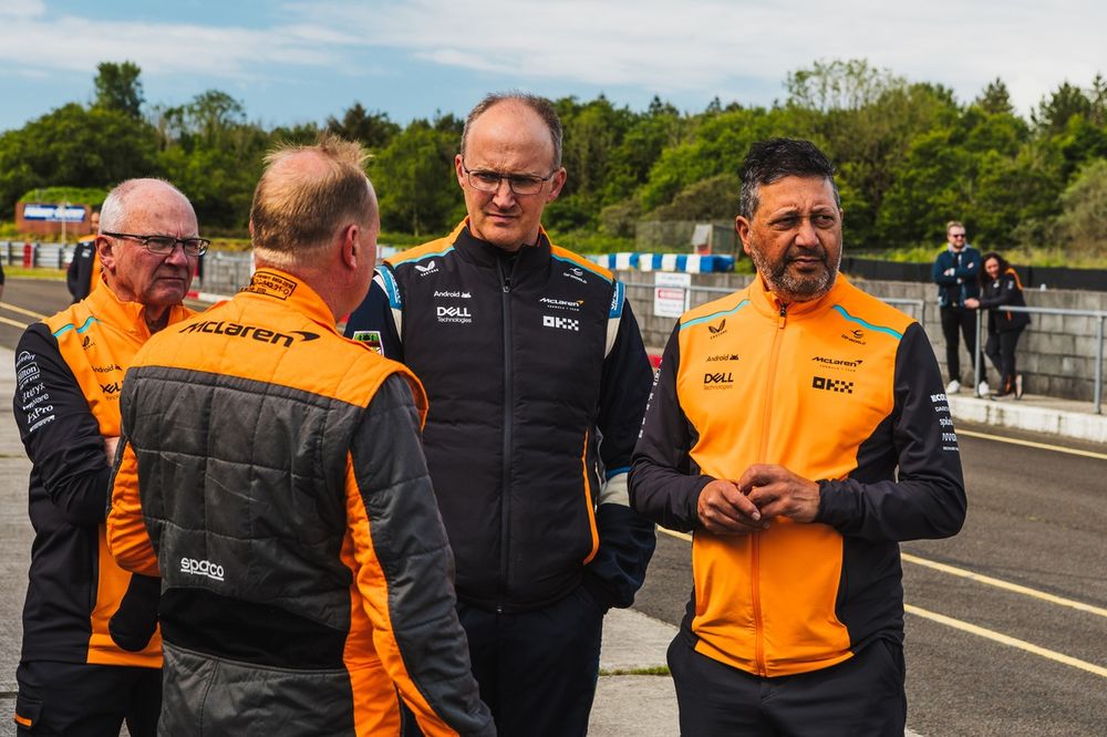 Miembros del equipo McLaren