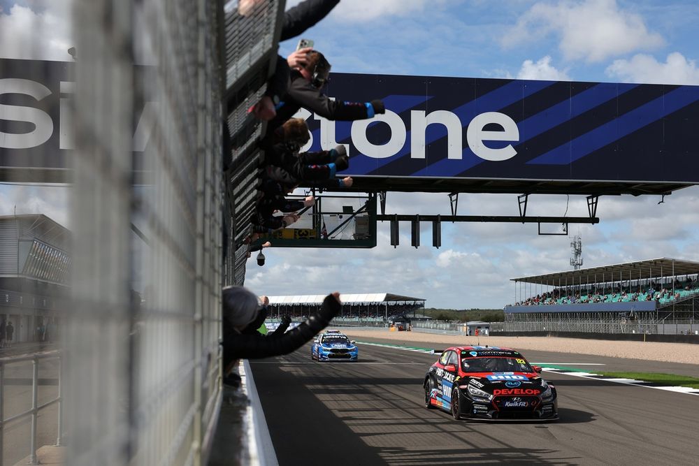 Lloyd also enjoyed a first - a maiden BTCC win for Restart Racing and his first win since 2022