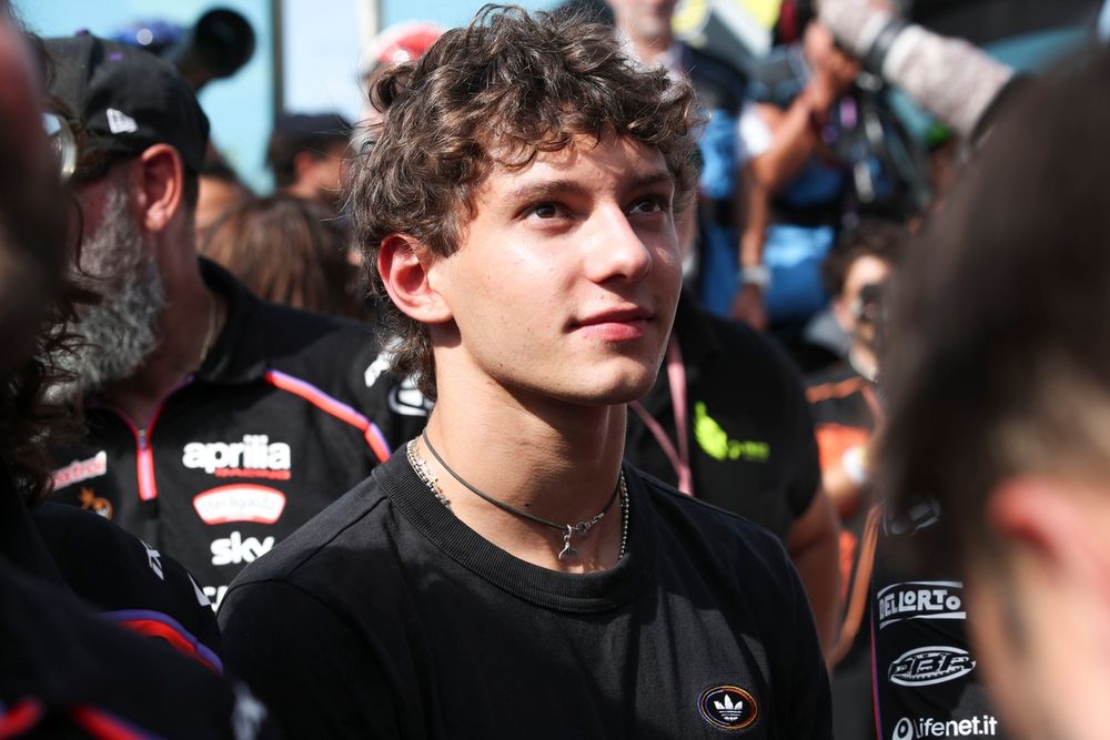 Andrea Kimi Antonelli no GP de San Marino de MotoGP, em Misano
