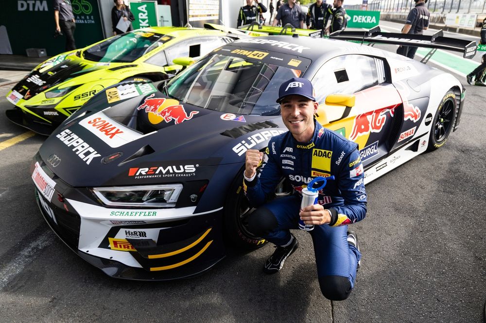 Pole sitter Kelvin van der Linde, Team ABT Sportsline