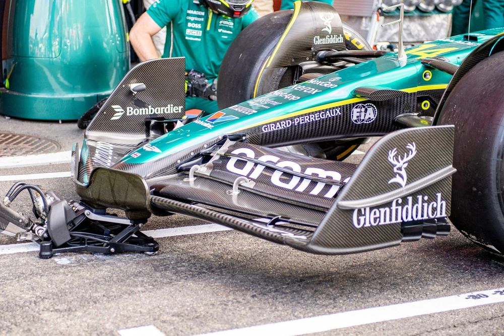 Aston Martin AMR25 technical detail