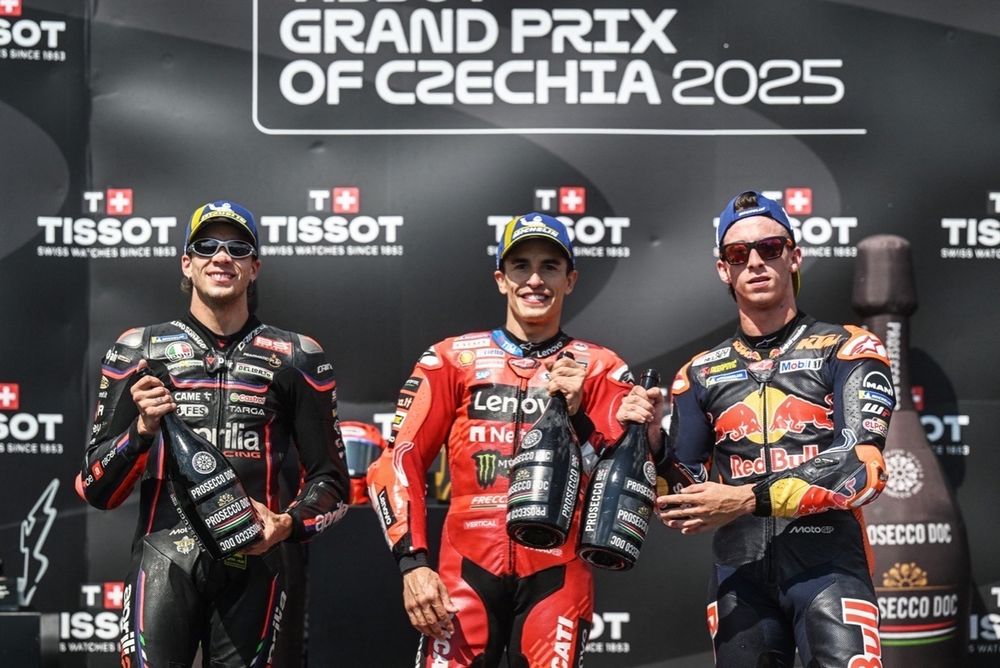 Pedro Acosta, Red Bull KTM Factory Racing, Marco Bezzecchi, Aprilia Racing, Marc Márquez, Ducati Team