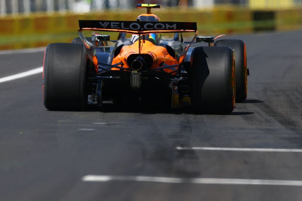La McLaren MCL39 colpisce per la sua carrozzeria molto chiusa