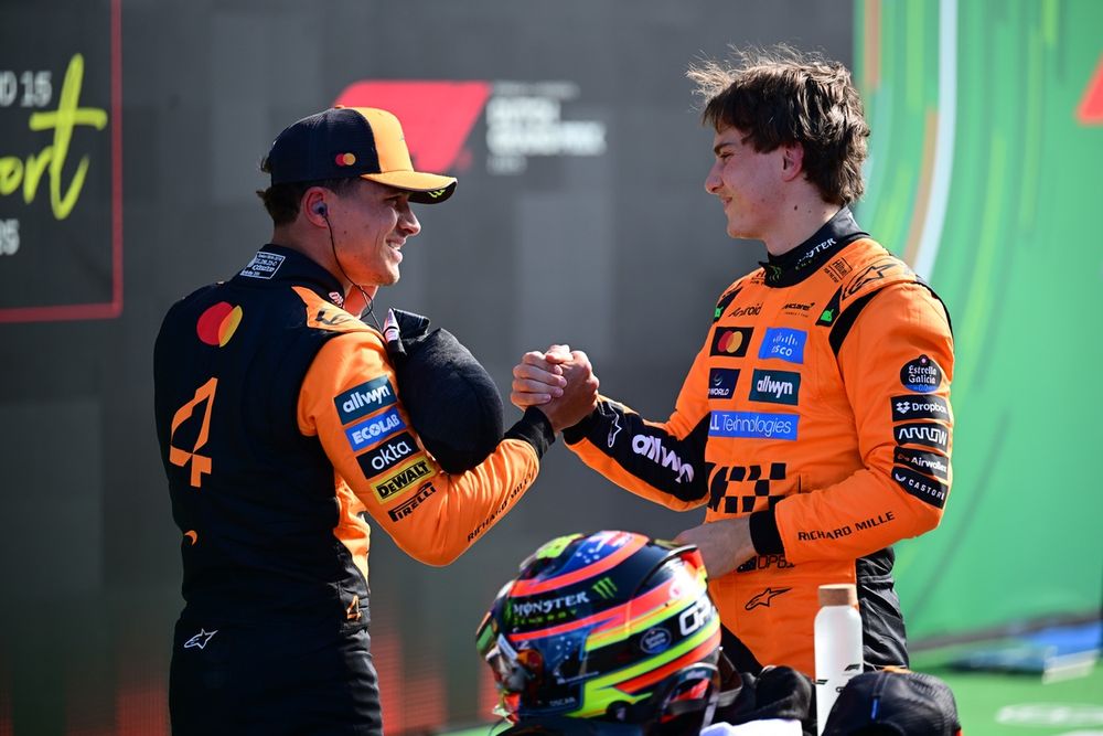 Lando Norris, McLaren, Oscar Piastri, McLaren