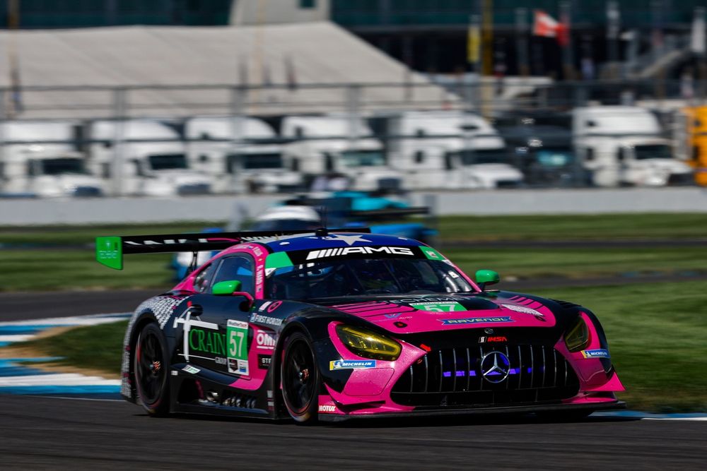 #57 Winward Racing Mercedes-AMG GT3: Russell Ward, Philip Ellis, Indy Dontje