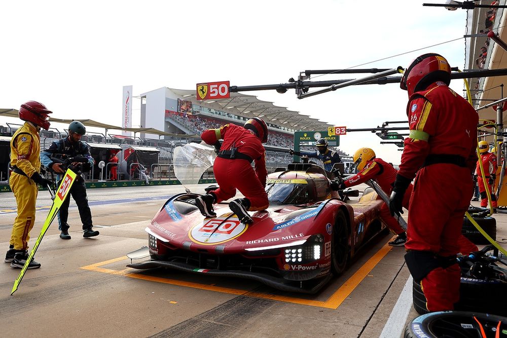 #50 Ferrari AF Corse Ferrari 499P: Antonio Fuoco, Miguel Molina, Nicklas Nielsen