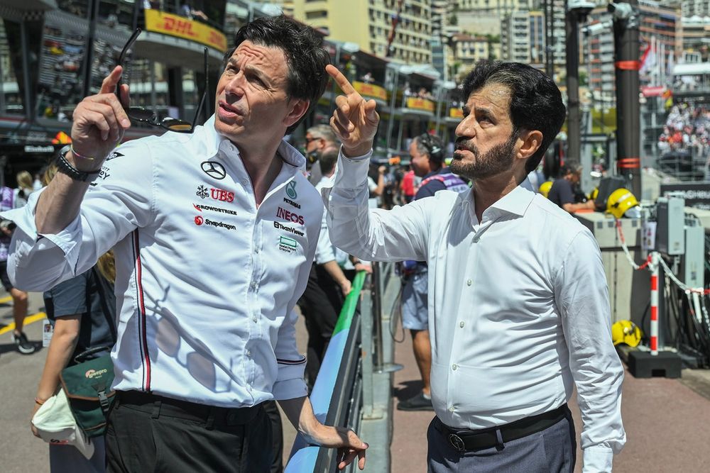 Toto Wolff, Mercedes, Mohammed Ben Sulayem, FIA Başkanı
