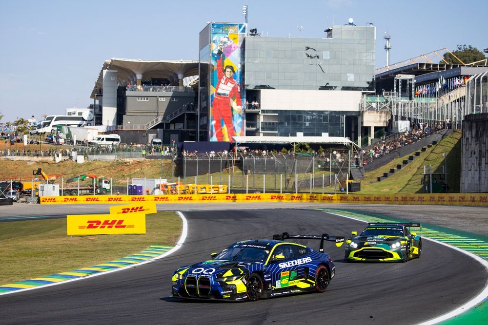 #46 Team WRT BMW M4 LMGT3: Ahmad Al Harthy, Valentino Rossi, Kelvin Van Der Linde