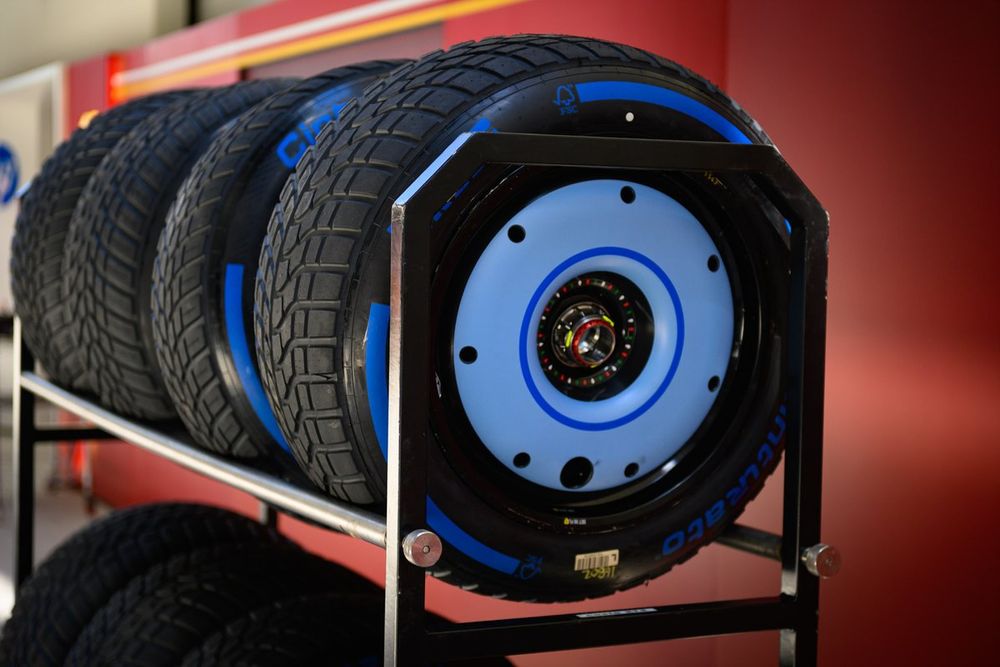 Ferrari's Pirelli tyres