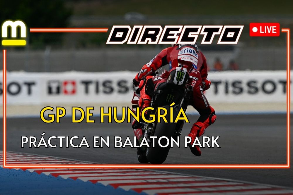MotoGP en DIRECTO: Práctica de Balaton Park, GP de Hungría