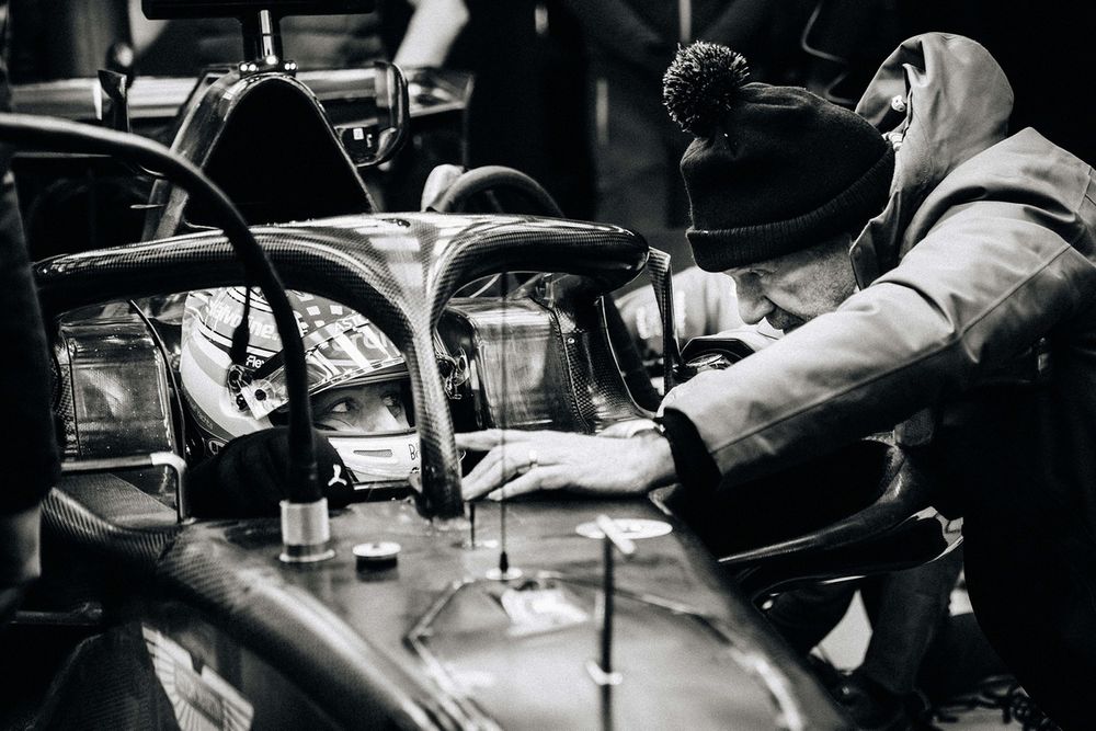 Fernando Alonso y Adrian Newey, Aston Martin