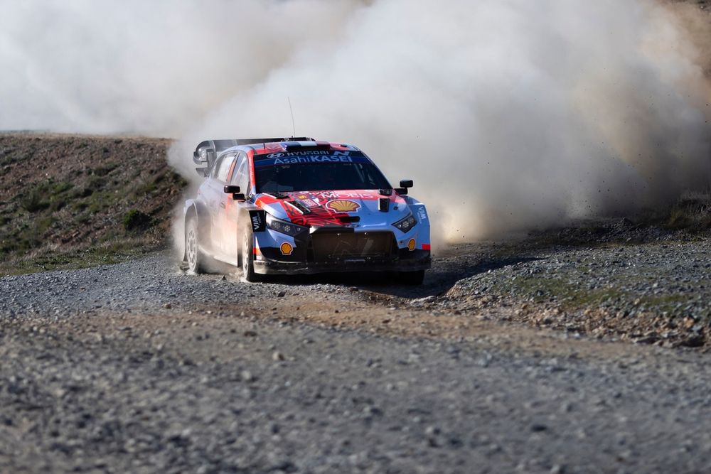 Adrien Fourmaux, Alexandre Coria, Hyundai Shell Mobis World Rally Team Hyundai i20 N Rally1