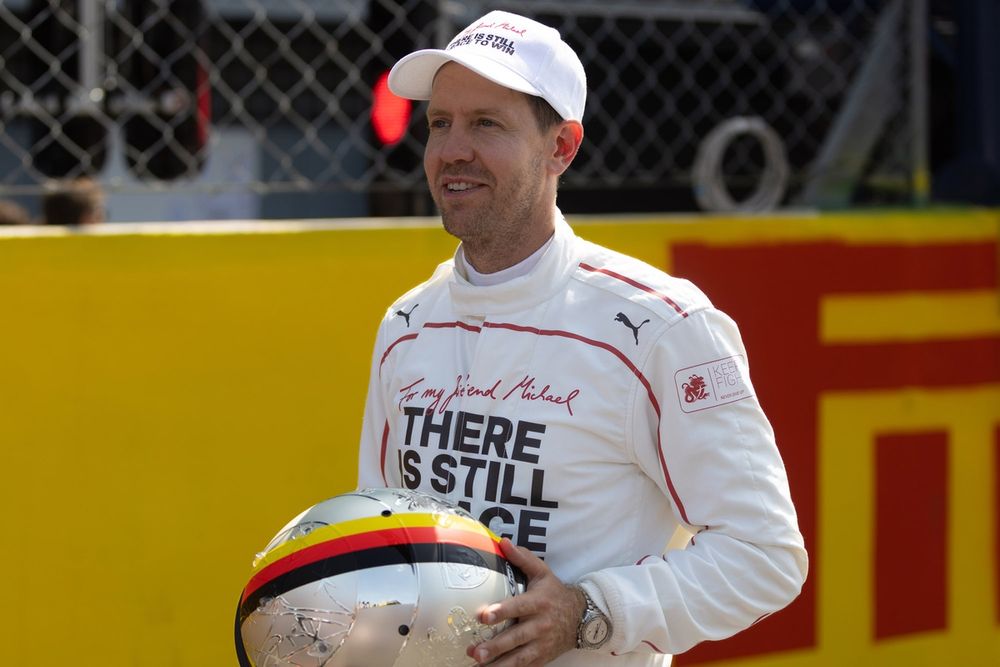 Vettel steered clear of criticising F1, but felt his demo run was a hint at what is possible in the future