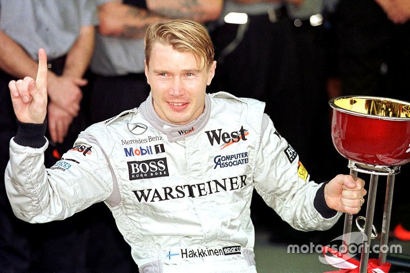 Mika Hakkinen is met twee wereldtitels de succesvolste Fin in de Formule 1