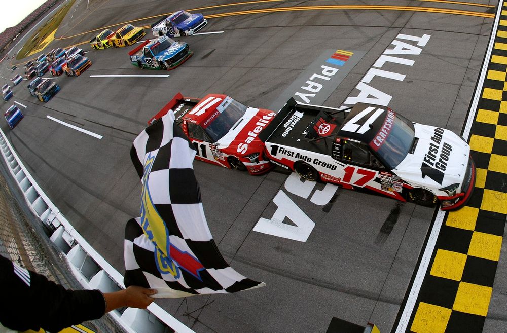 Gio Ruggiero, TRICON Garage Toyota wins, followed by teammate Corey Heim