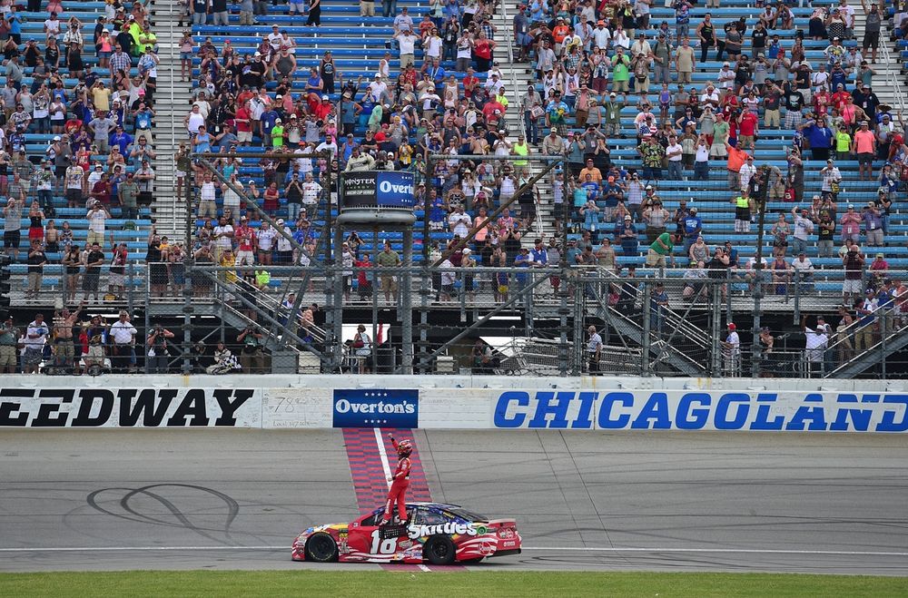 Kyle Busch wins, Joe Gibbs Racing Toyota