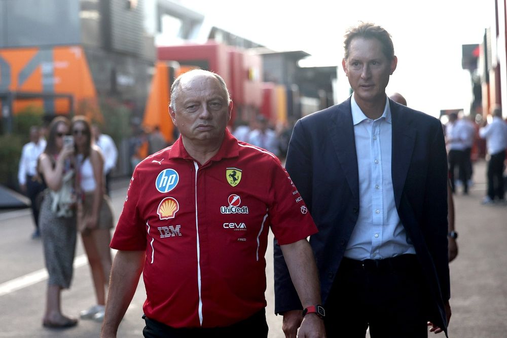El presidente de Ferrari explica la renovación de Vasseur: ¿convence?