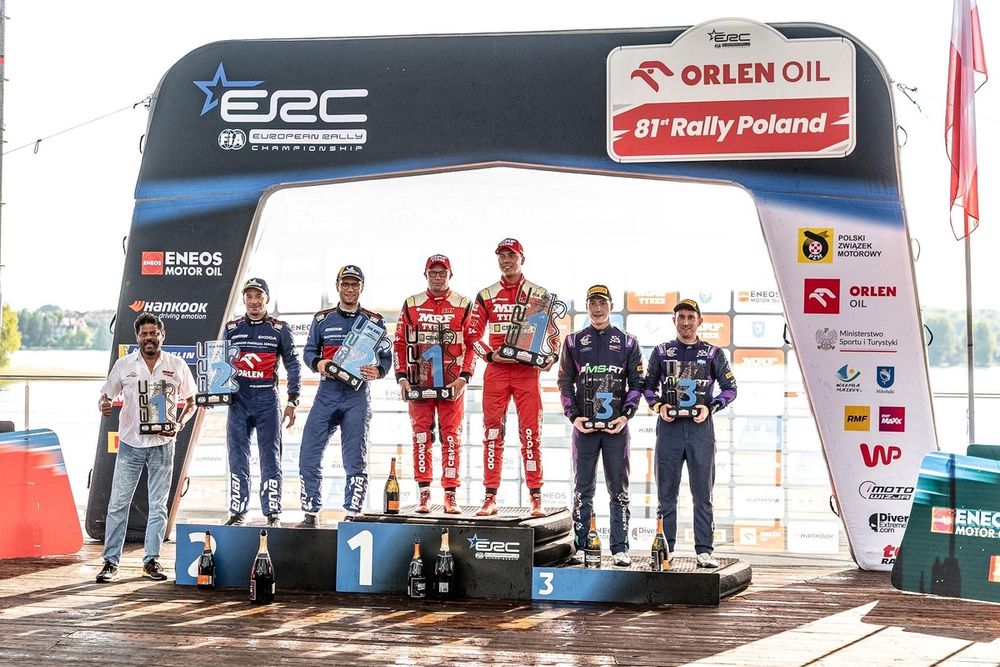 ORLEN OIL 81. Rajd Polski, Podium