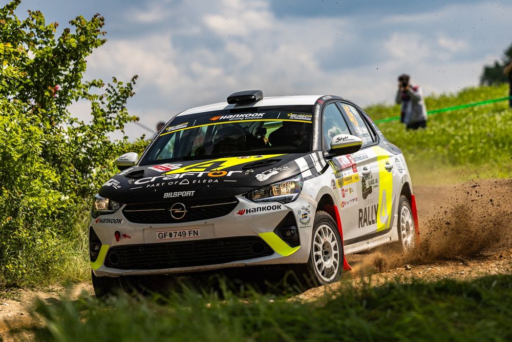 Calle Carlberg, Jorgen Eriksen, Opel Corsa Rally4