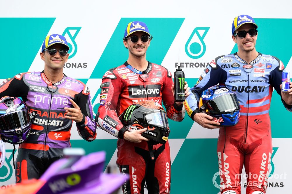 Jorge Martín, Pramac Racing, Francesco Bagnaia, Ducati Alex Márquez, Gresini Racing