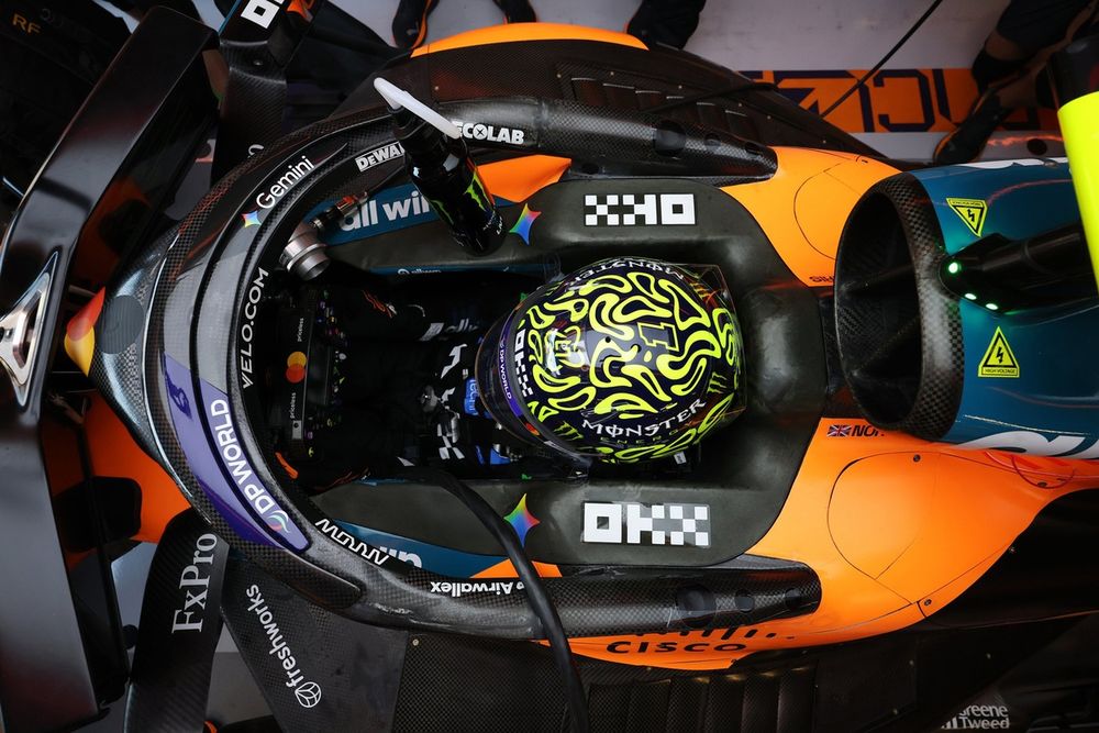 Norris descarta a McLaren de la pole en Monza: "No estamos en la lucha en absoluto"