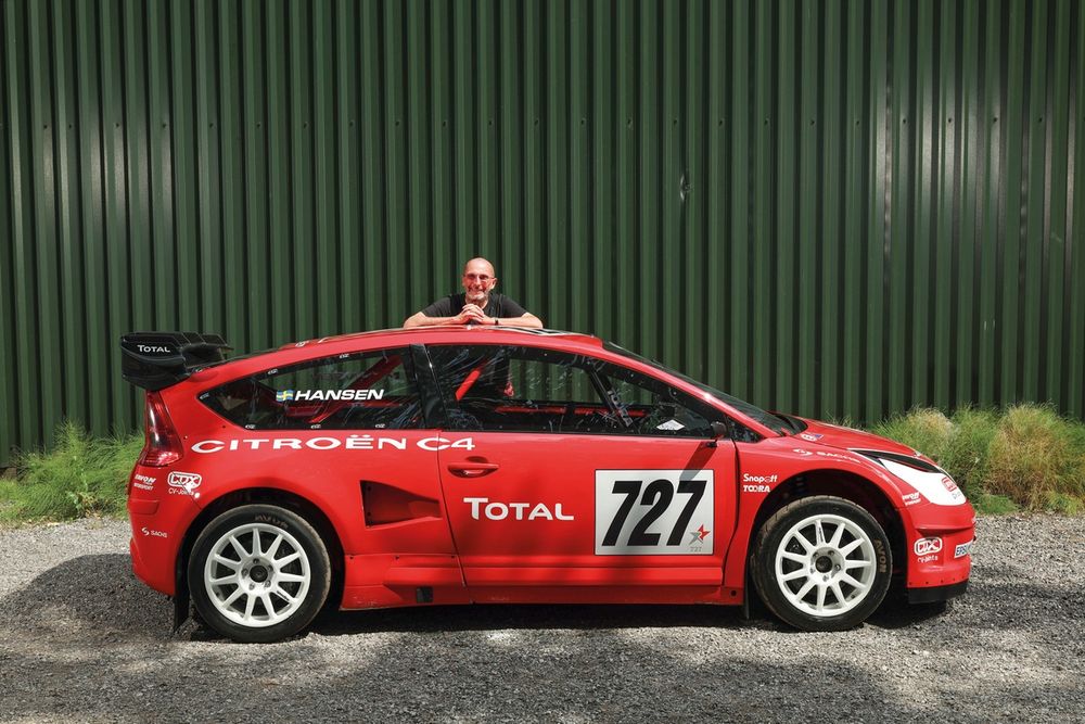 Mike Jordan admits
that 850 hours of painstaking work have gone into the C4