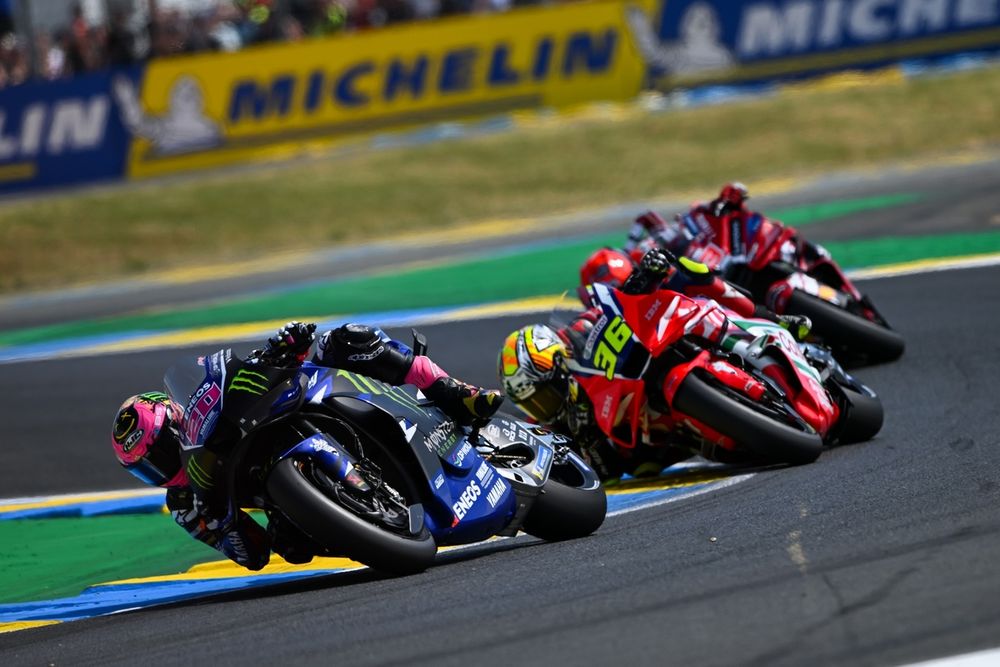 Fabio Quartararo a tenu bon en sixième position au Mans.