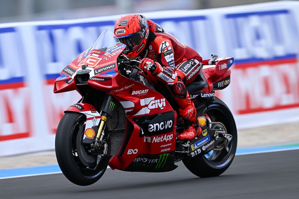 MotoGP | Ducati: Marquez con un'ala più grande nel codone al posto dell'"acquasantiera"