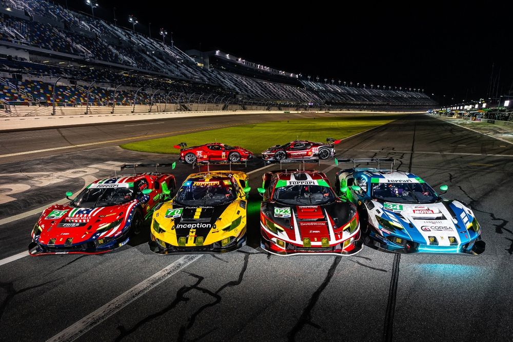 Triarsi Competizione, Risi Competizioni, AF Corse, Conquest Racing, Inception Racing, Ferrari 296 GT3 EVO