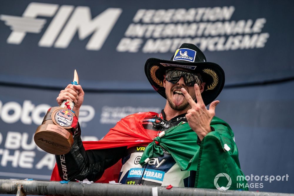 Fabio Di Giannantonio, VR46 Racing Team, podio en el GP de las Americas