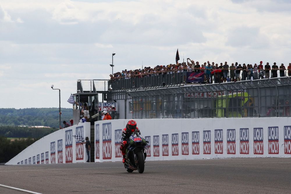 Fabio Quartararo a décroché le meilleur résultat possible lors du sprint au GP d'Allemagne.
