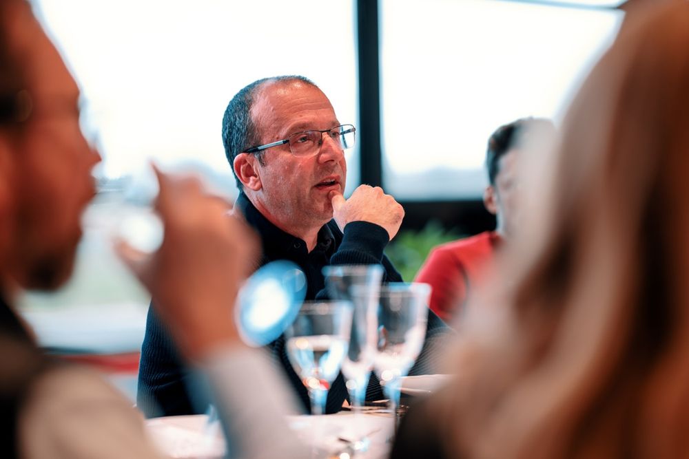 Pranzo di Natale Scuderia Ferrari, Loic Serra
