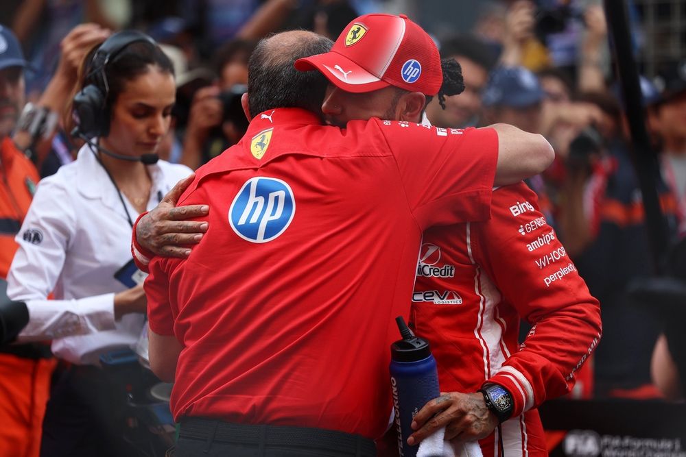 Frederic Vasseur, Ferrari, Lewis Hamilton, Ferrari