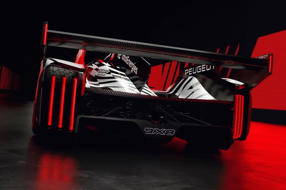 Peugeot объясняет выбор ливреи в стиле зебры для гиперкара WEC 2026 года