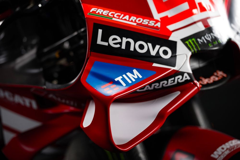 La Ducati GP26 de l'équipe d'usine