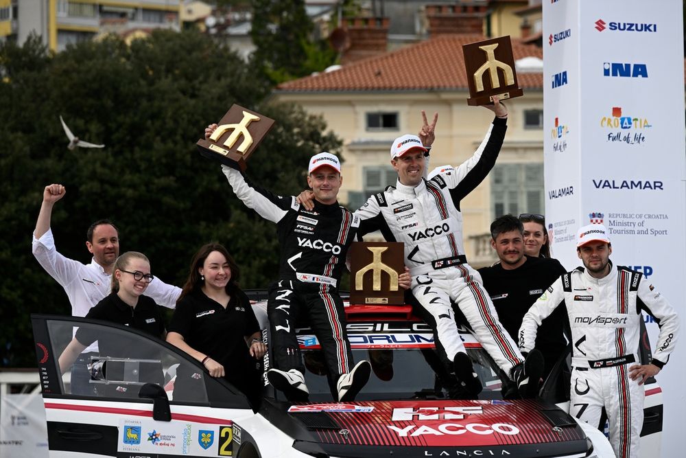 Yohan Rossel, Arnaud Dunand, Lancia Corse HF Lancia Ypsilon Rally2 HF Integrale